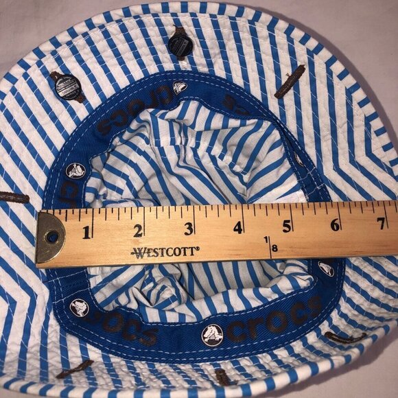 Crocs Bucket Hat Kids Dinosaur Motorcycle Cars Truck Jibbitz Charms Brown - Picture 5 of 5